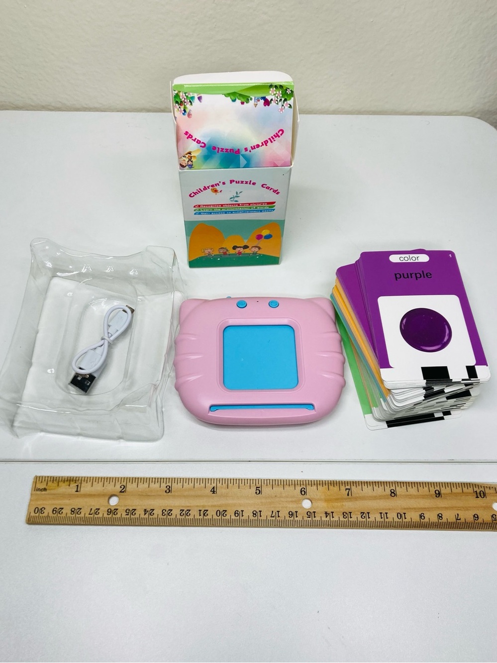 Like‎ New Card Early Education Device with Color Flash Cards